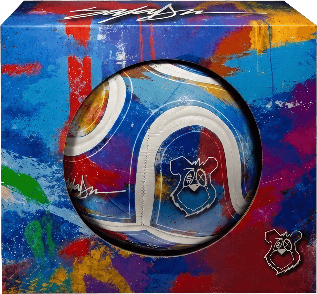 BAYC x King Saladeen soccer ball